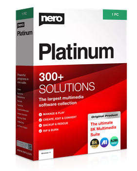 Nero Platinum 2022 Unlimited | per Windows