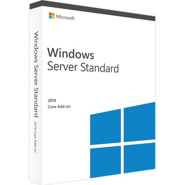 Licenza di estensione Windows Server 2019 Standard Core Add-on