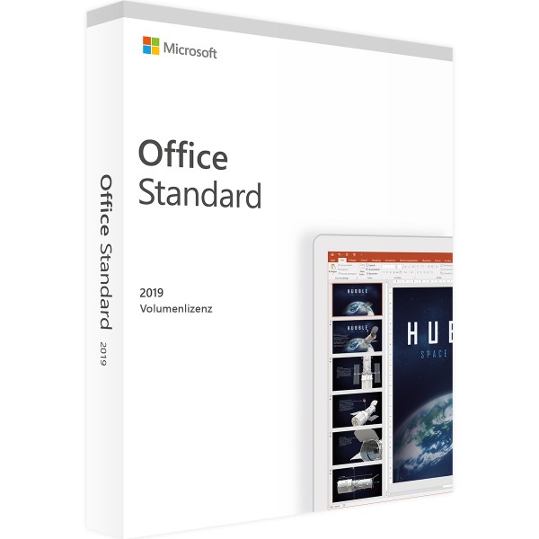 Microsoft Office 2019 Standard | per Windows - Licenza a volume