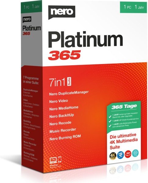 Nero Platinum 365 | per Windows