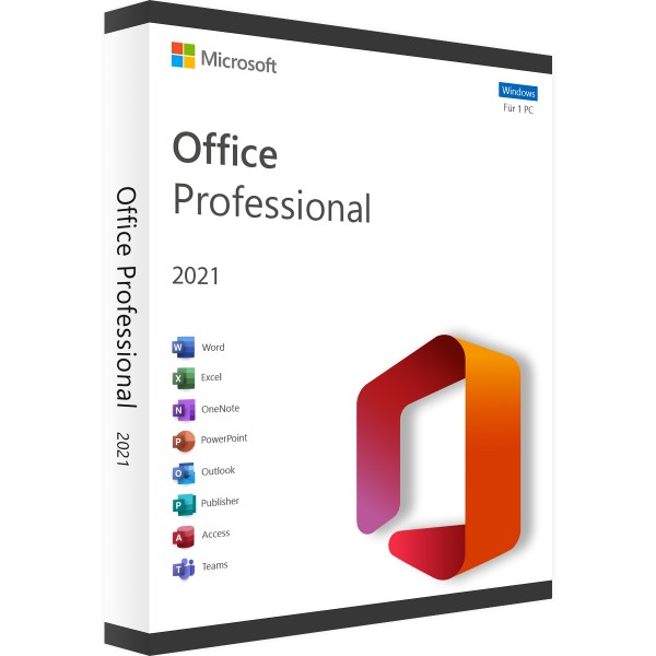 Microsoft Office 2021 Professional | per Windows