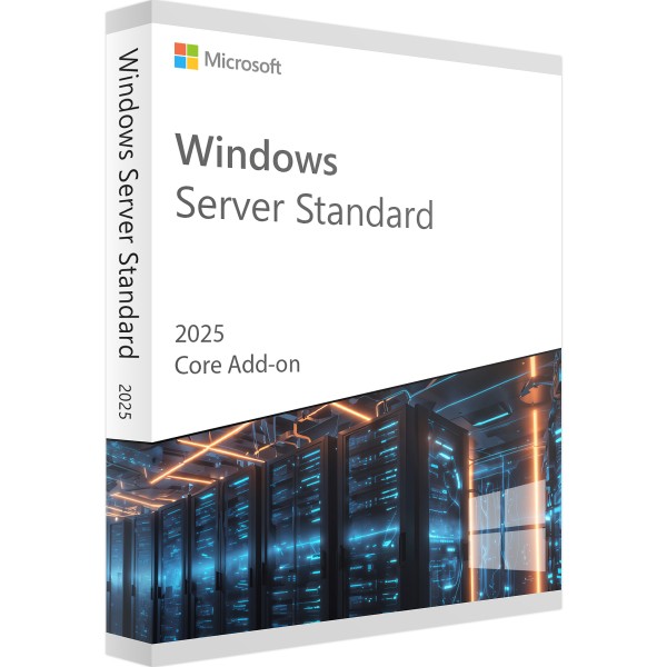 Licenza di estensione Windows Server 2022 Standard Core Add-on