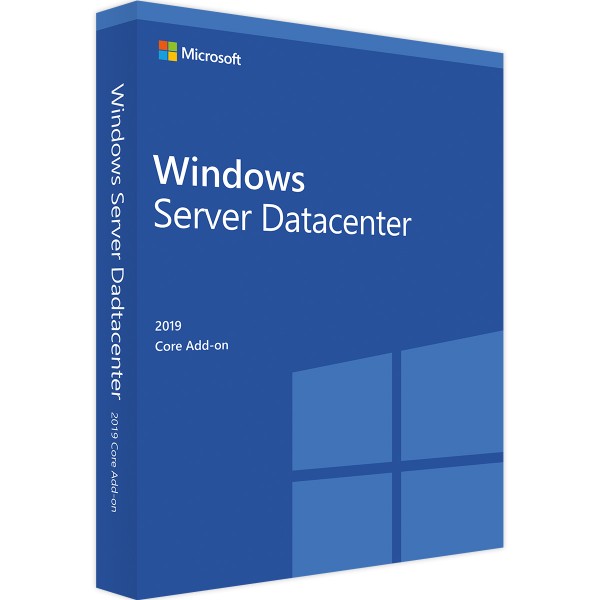 Licenza di estensione Windows Server 2019 Datacenter Core Add-on