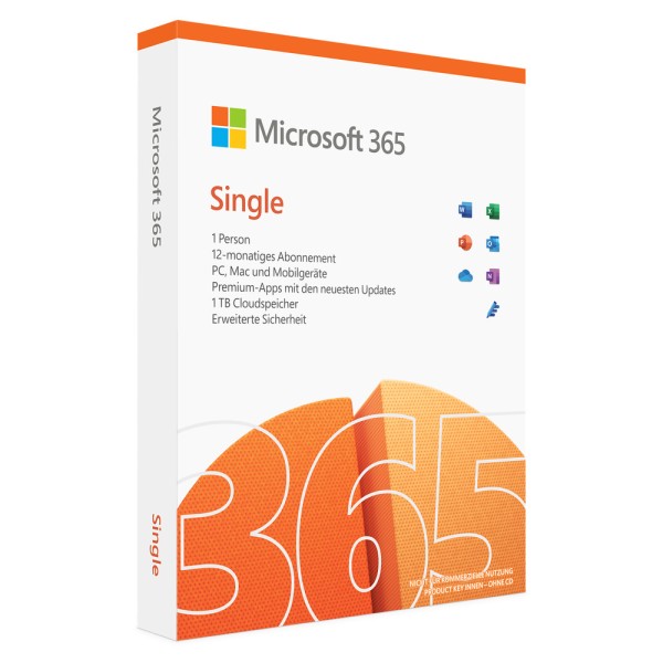 Microsoft Office 365 Single | per PC/Mac/Dispositivi mobili