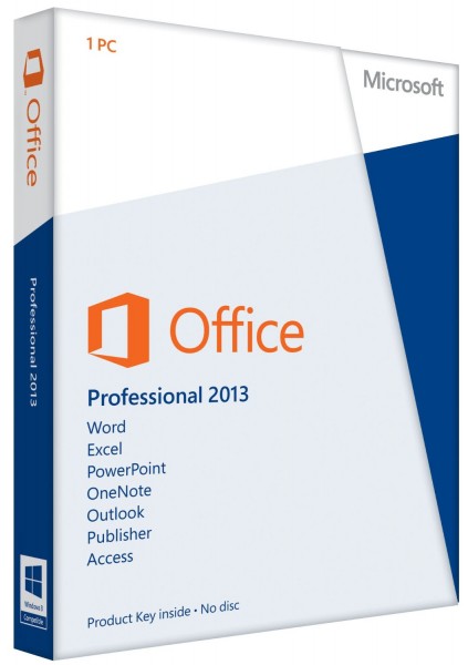 Microsoft Office 2013 Professional | per Windows