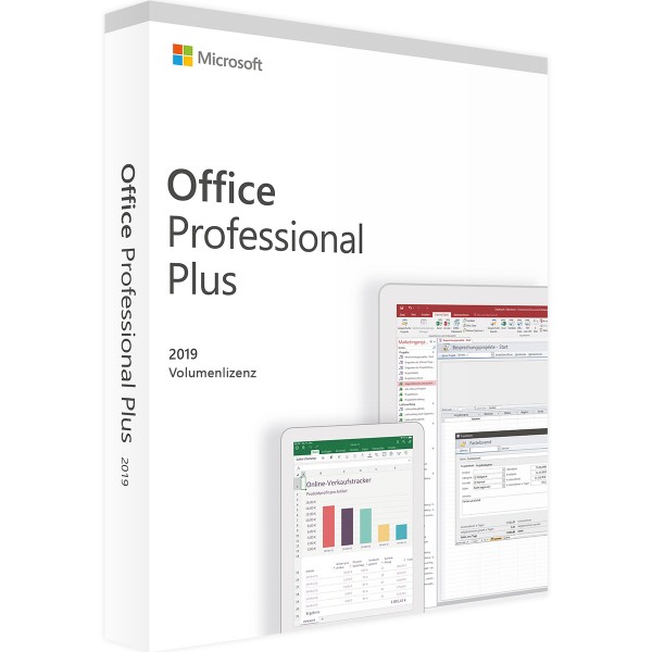 Microsoft Office 2019 Professional Plus | per Windows - Licenza a volume