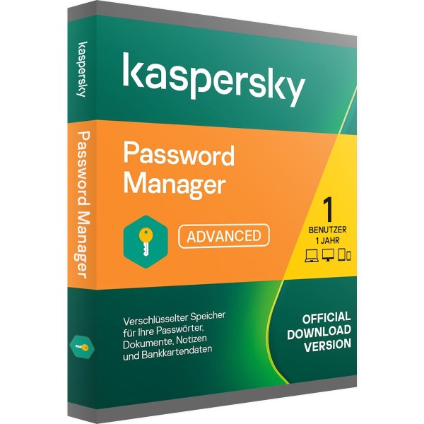 Kaspersky Password Manager 2022 | 1 dispositivo