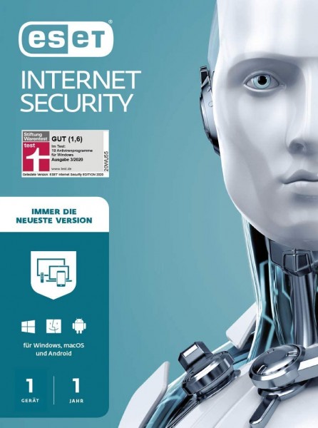 ESET Internet Security 2022 | per PC/Mac/dispositivi mobili