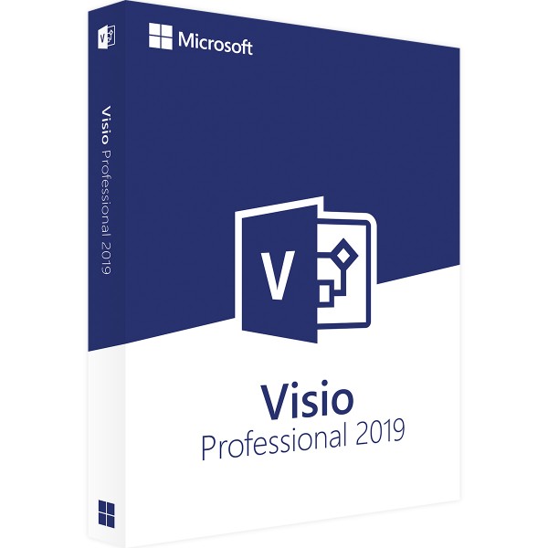 Microsoft Visio 2019 Professional | per Windows | Retail